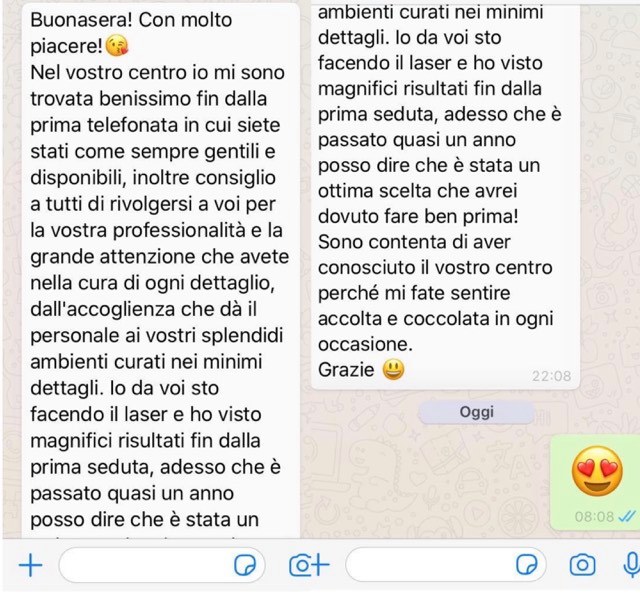 ⭐⭐⭐⭐⭐ Ecco cosa ha detto Francesca dopo aver provato il metodo LISCIA PER SEMPRE❤