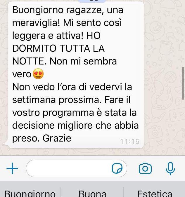 Lo so che vorresti dormire bene…